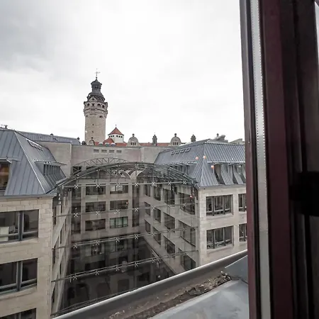 Rathausblick - moderne Mit 2 Schlafzimmern, Kueche, Bad, Waschmaschine & Trockner Mitten In Der Innenstadt * Lipsia